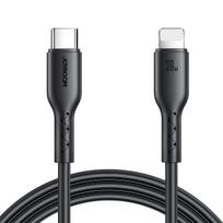 Joyroom SA26-CL3 įkrovimo laidas, USB-C–Lightning, 30 W, 1 m, juodos spalvos