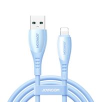 Joyroom S-A59 įkrovimo laidas, USB-A–Lightning, 1,2 m, mėlynos spalvos