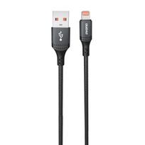 Dudao L3SL įkrovimo laidas, USB-A–Lightning, 30 W, 1,2 m, juodos spalvos
