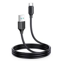 Joyroom A9, įkrovimo laidas, USB-A–USB-C, 1 m, juodos spalvos