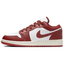 Air Jordan 1 Low SE GS Dune Red Vaikams Balti Lobster Sail Bėgimo bateliai FJ3465-160 36 white