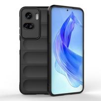 Visas dangtelis Honor 90 Lite 5G dėklui Bamperis Atsparus smūgiams Silikoninis galinis dangtelis Honor 90 Lite 5G dėklui Honor 90 Lite 5G dangteliui For Honor 90 Lite 5G juoda