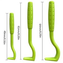 3PCS Pets Tick Removal Tool Teeth Tick Twistered Cats Dogs Cleaning Supplies Mites Twist Hook Remover Hook Pet Supplies žalia