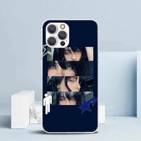 Hit Me Hard and Soft B-BillieS Soft Cover for iPhone 16 17 Air 15 14 Pro Max 16E Phone Case 13 Mini 12 11 7 SE 8 Print Pattern F iPhone 14 Pro blue