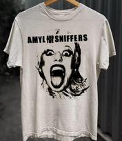 Collection AMYL AND THE SNIFFERS Band Gift For Fan S to 5XL White T-shirt XXXL black