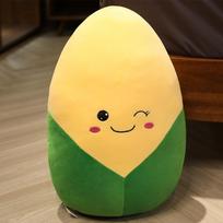 30CM Cartoon Smile Carrot Chili Corn Plush Toy Cute Simulation Vegetables Pillow Dolls Stuffed Soft Toys for ChildrenGirl  Gift 30cm kukurūzų spalva