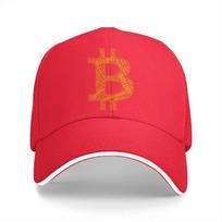Cryptocurrency Multicolor Hat Peaked Unisexs Cap Bitcoin Revolution Block Chain Crypto Word Personalized Visor Protection Hats One Size