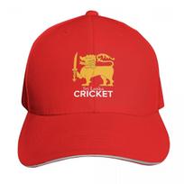 Sri Lankan Cricket Fan Design Baseball Cap Beach Outing Luxury Unisex cap Funny hats Luxury Brand Women Unisexs red