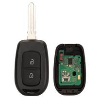 PCF7961M Remote Key Fob Key Shell for Renault/Sandero/Dacia/Logan/Lodgy/Dokker/Duster/Trafic Car HU136te black