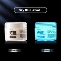 BORRENCE 20/60 ml Fluorescent Acrylic Paint Luminous Pigment Glow in Dark Arts Crafts Painting Tool DIY Graffiti Acrylic Pigment green