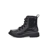 UGG Robley Blizgios Aksominės Užtrauktuku Vaikams Sniego Batai Juodi Vaikams Amžiaus 3 7 Metai 1116377T-BLK 22 black