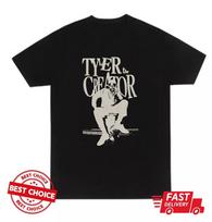 Tyler The Creator Album Rapper Unisex Black t-shirt XXL beige