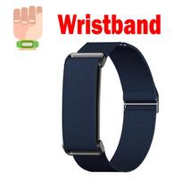 Biceps Replacement Band for Google Fitbit Air Strap 2PC Nylon Armband Adjustable Fitness Tracker Band for Google Fitbit Air Band Google Fitbit Air black