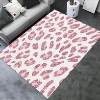 2025 Naujas leopardo rašto kilimas svetainei, miegamajam, namų sofos dekoravimui, vaikų žaidimų neslystantis grindų kilimėlis15 40x60cm( 15x23in ) pink