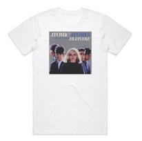 Blondie Atomic The Very Best Of Blondie Album Cover T-shirt size S-5XL Unisex T-Shirt XXXL gray