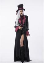 Vampyrų poros Helovino kostiumas - Tamsus gotikinis skeletas Cosplay vyrams ir moterims Size M black
