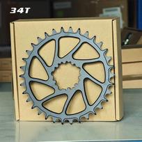 Rydex 3 Bolt Chainring For Sram Xx Nx Eagle Direct Mount Crown 34 36 38 Teeth 34t 38t 40t 0mm Offset Mtb Plato Dish 0mm Offset 34T gray