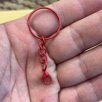 Colorful Enamel Doll Keychain with Lobster Clasp Keyring – Handmade Accessory brown