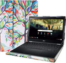 Etui Do Acer Chromebook Spin 511/311 11.6  Z Klapką Kolorowe Drzewo