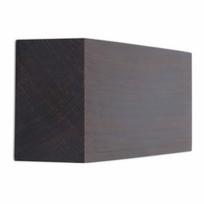 2 vnt. Juodmedžio medienos blokeliai 12x4x2,5cm Medienos ruošiniai drožybai, tekinimui, muzikos instrumentų rankenoms black