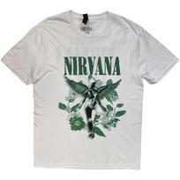 Nirvana In Utero Green Tee TShirt Unisexs L gray