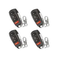 4Pcs Universal Duplicator Remote Garage Door Remote,Remote for Gate, Remote Control Key Fob, Replacement Garage Door