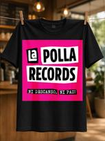 La Polla Records Ni Descanso Ni Paz Punk Panel With Blocks And Rough Pink Border Style Unisex All Unisex All Tshirt S pink