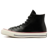 Converse Chuck 70 Chuck Taylor All Star Hi Synthetic Leather Non-Slip Resistant and Lightweight High-Top Board Shoes Unisex Black 36 black