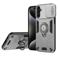 For Samsung Galaxy A26 Luxury Shockproof Armor Magnetic Case For Samsung Galaxy  A26 Silicone Bumper Hard PC Back Cover A26 Case Galaxy A26 5G mėlyna