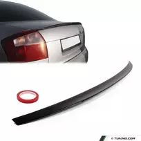 Bagažinės dangčio Spoileris tinkantis Audi A4 B6 (01-05), juodas blizgus