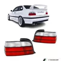 M3 išvaizdos galinių žibintų komplektas tinkantis BMW E36 coupe / convertible (90-99)