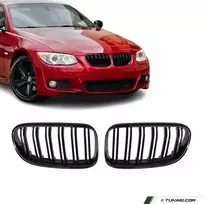 Performance priekinės dvigubos grotelės skirtos BMW E92 / E93 LCI (10-13), blizgios