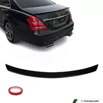 Galinio dangčio spoileris skirtas Mercedes-Benz W221 (05-13), juodas blizgus
