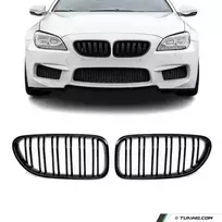Performance dvigubos Grotelės tinkančios BMW F06 / F12 / F13 (11-18), juodos