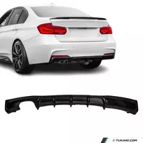 Performance galinio bamperio Difuzorius skirtas BMW F30 / F31, blizgus juodas 325, 328, 330
