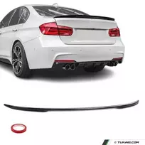 Performance galinio dangčio spoileris tinkantis BMW F30 / F80 (11-18), blizgus juodas