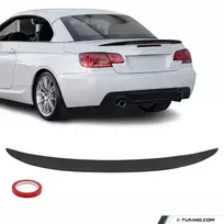 Performance Spoileris ant Galinio dangčio skirtas BMW E93 Cabrio, juodas blizgus