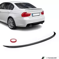 M3 išvaizdos Spoileris ant Bagažinės skirtas BMW E90 (05-11), juodas blizgus