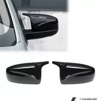 M look Veidrodėlių Dangteliai, komplektas skirtas BMW X5 E70 / X6 E71, juodi blizgūs