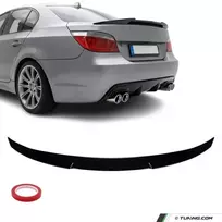 M4-style Bagažinės Spoileris skirtas BMW E60, juodas blizgus