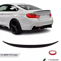 Performance Bagažinės Spoileris skirtas BMW F32 Coupe, juodas blizgus