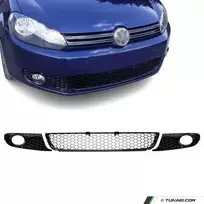 Apatinės standartinio bamperio Grotelės, komplektas skirtas VW Golf MK6, juodos blizgios