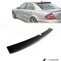 Spoileris ant Galinio Stiklo, skirtas Mercedes W211, juodas blizgus