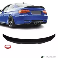 PSM style Bagažinės Spoileris skirtas BMW E92 Coupe, juodas blizgus (06-13)