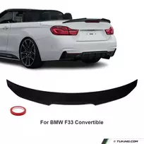 PSM style Bagažinės Spoileris skirtas BMW F33 / F83 Cabrio, juodas blizgus