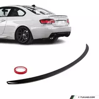 M3 išvaizdos Spoileris ant Bagažinės Dangčio skirtas BMW E92 Coupe, juodas blizgus (06-13)
