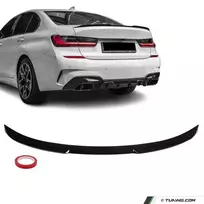 M3 stiliaus Spoileris ant Bagažinės Dangčio skirtas BMW G20 / G80, juodas blizgus