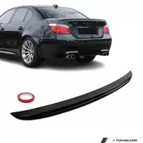 M5 išvaizdos Spoileris ant Bagažinės Dangčio skirtas BMW E60, juodas blizgus