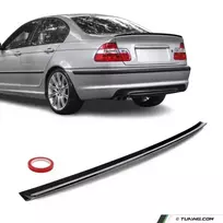 Spoileris ant Bagažinės Dangčio skirtas BMW E46 sedan / coupe / cabrio, juodas blizgus