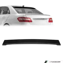 Spoileris ant Galinio Stiklo, skirtas Mercedes W212 (09-16) sedan, juodas blizgus